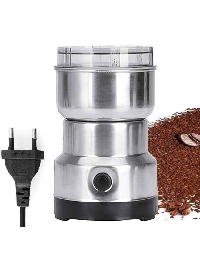 Multifunction Smash Machine Electric Cereals Grain Grinder Mill Spice Herbs Pulverizer Grg Machine Tool Stainless Steel Electric Coffee Bean Grinder for Home - Image 1