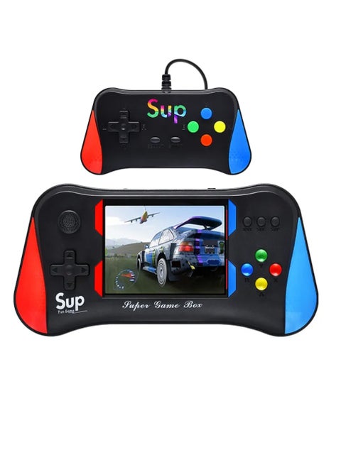 Retro SUP Video Game Console X7M Handheld Game Player HD/AV Output Built-in 500-in-1 Games Portable Mini Electronic Console Gamepad 3.5inch Screen