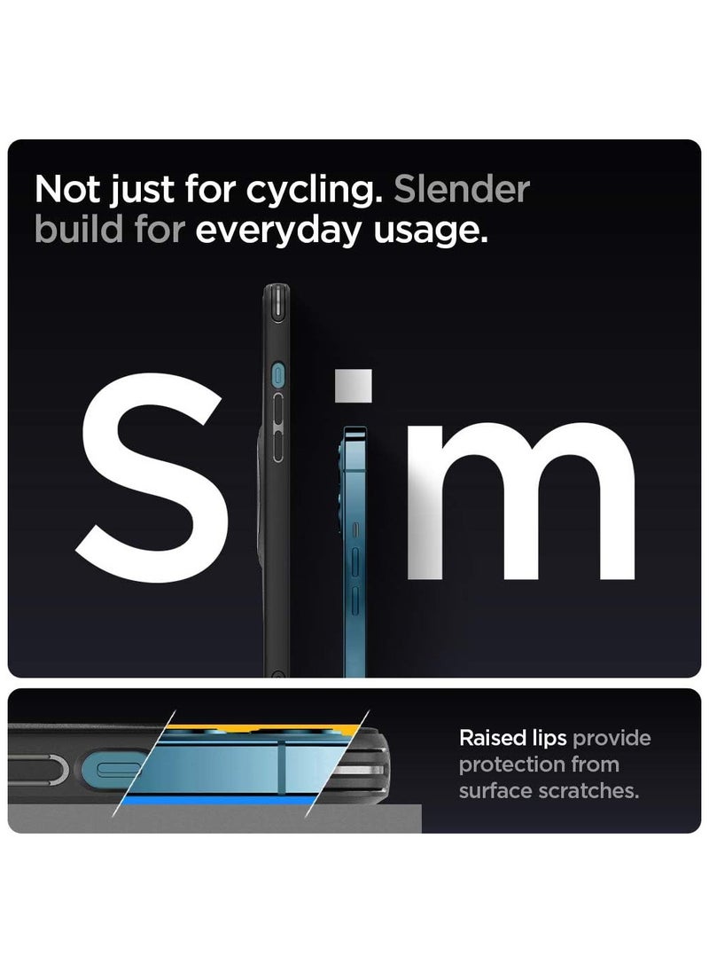 Spigen - Spigen Bike Mount Case Designed for iPhone 12 Pro Max (2020) - Black -- Black - Image 1