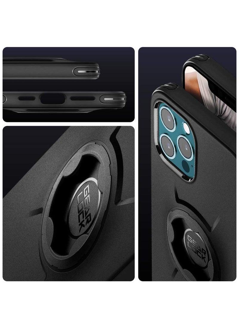 Spigen - Spigen Bike Mount Case Designed for iPhone 12 Pro Max (2020) - Black -- Black - Image 1