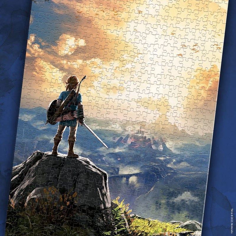 USAopoly The Legend of Zelda "Breath of the Wild" 1000 Piece Jigsaw Puzzle Collectible Puzzle Featuring Link from The Legend of Zelda Video Game Officially Licensed Nintendo Merchandise - Image 5