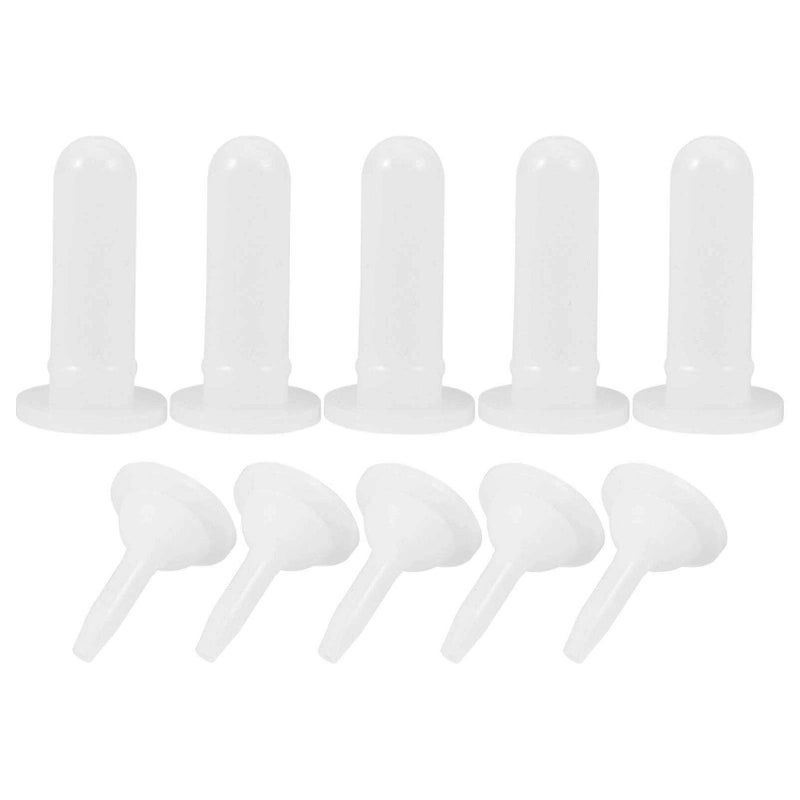 Kitten Nursing Bottles Set Of 10 Safe Portable Feeding Nipples Pet Supplies - Image 2