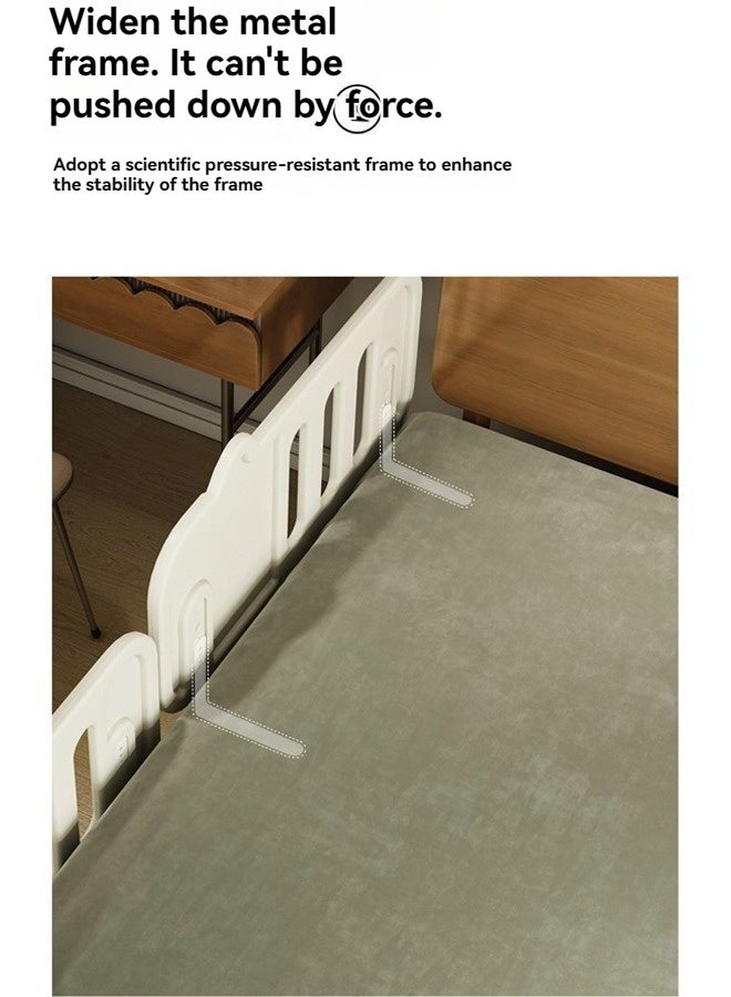 بيوينتي السفر سرير السكك الحديدية للأطفال الصغار, السكك الحديدية السلامة مع لا الحفر, سرير سرير السكك الحديدية الحرس للطفل الطفل / كبار السن, الارتفاع قابل للتعديل للسرير الملكة التوأم الملك الحجم 1pcs - Image 4