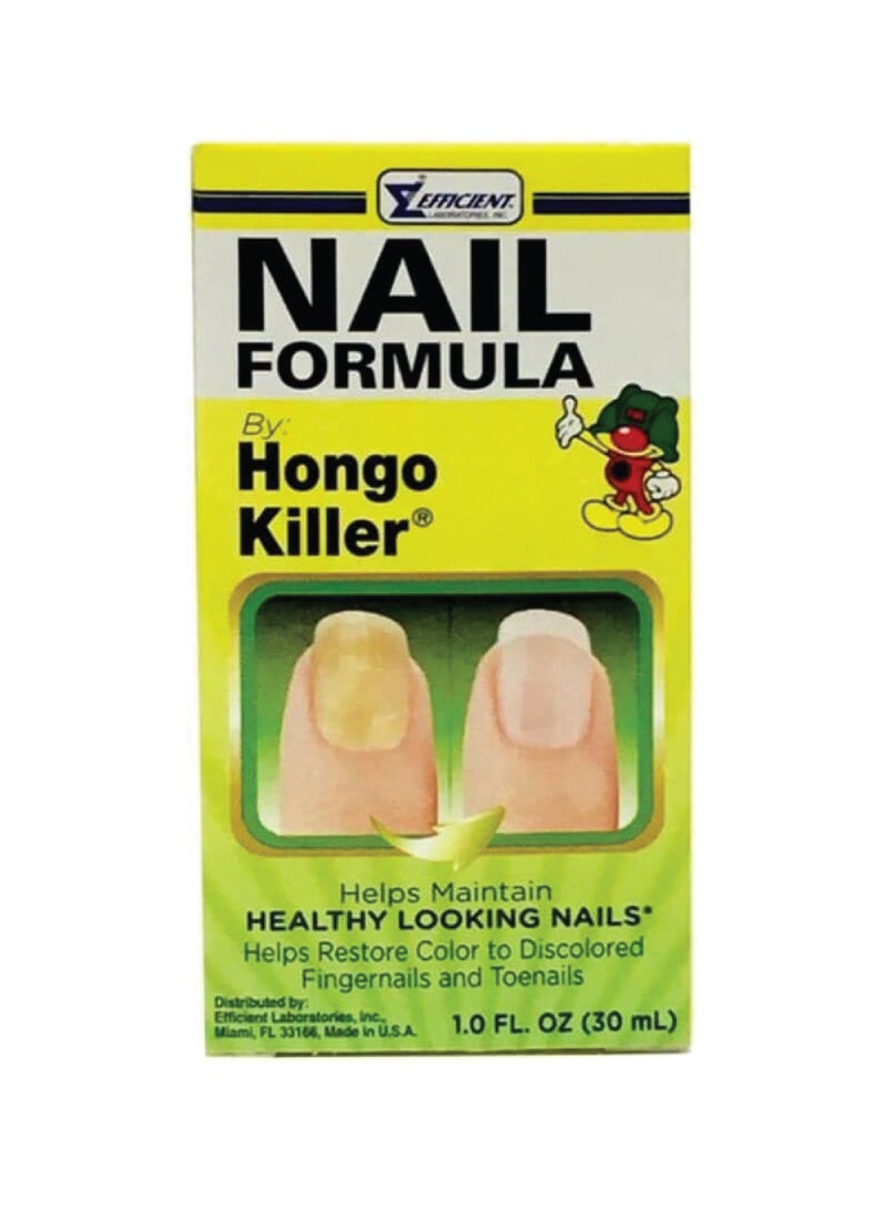 Hongo Killer Efficient Nail Formula 30 ml – Nail Repair & Discoloration Treatment - Image 1