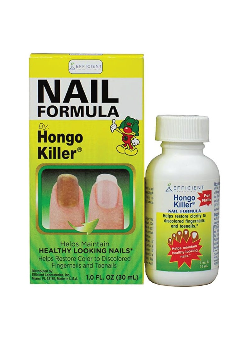 Hongo Killer Efficient Nail Formula 30 ml – Nail Repair & Discoloration Treatment - Image 3