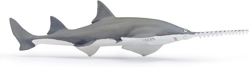 Papo  Sawfish  Realistic Marine Figurine  3 Years Old  The World of The sea  Stimulates Imagination Curiosity and Creativity  Precise Details  18cm x 5cm x 3cm  Gift idea for Children - Image 1