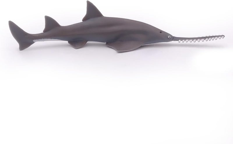 Papo  Sawfish  Realistic Marine Figurine  3 Years Old  The World of The sea  Stimulates Imagination Curiosity and Creativity  Precise Details  18cm x 5cm x 3cm  Gift idea for Children - Image 3