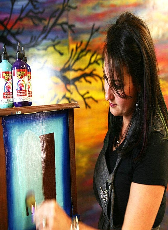 Unicorn SPiT, Navajo Jewel, 5771011 Gel Stain & Glaze, 8 Ounce Bottle - Image 3