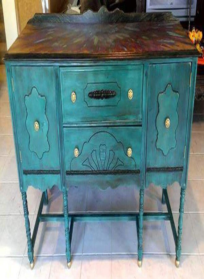 Unicorn SPiT, Navajo Jewel, 5771011 Gel Stain & Glaze, 8 Ounce Bottle - Image 4