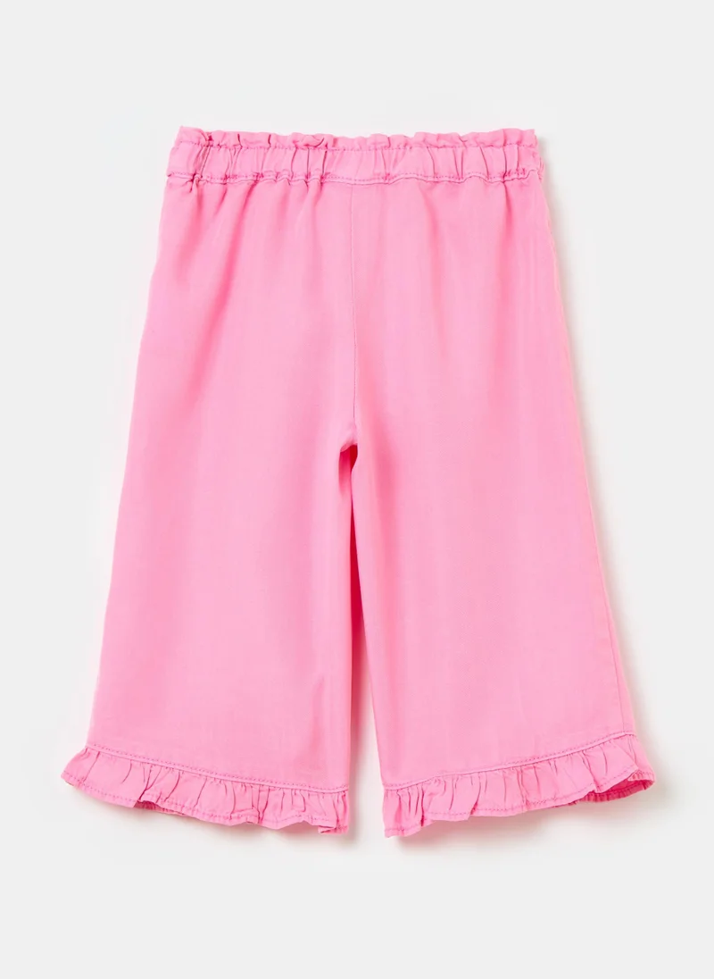 او في اس Ovs Culotte Pant Pink