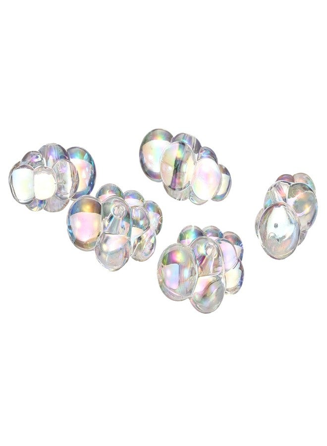 CoCud Bubble Clusters for Miniature Dollhouse Bathtub, 1:16 Scale Acrylic Iridescent Clear Bubbles - (Applications: for DIY Craft, Fairy Beach Decor), 5-Piece - Image 2