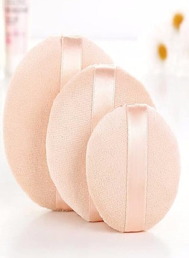 BANIRA Cotton Powder Puff,Makeup Applicator Foundation Loose Powder,Blender,Sponge (Large, 6Pcs) - Image 5