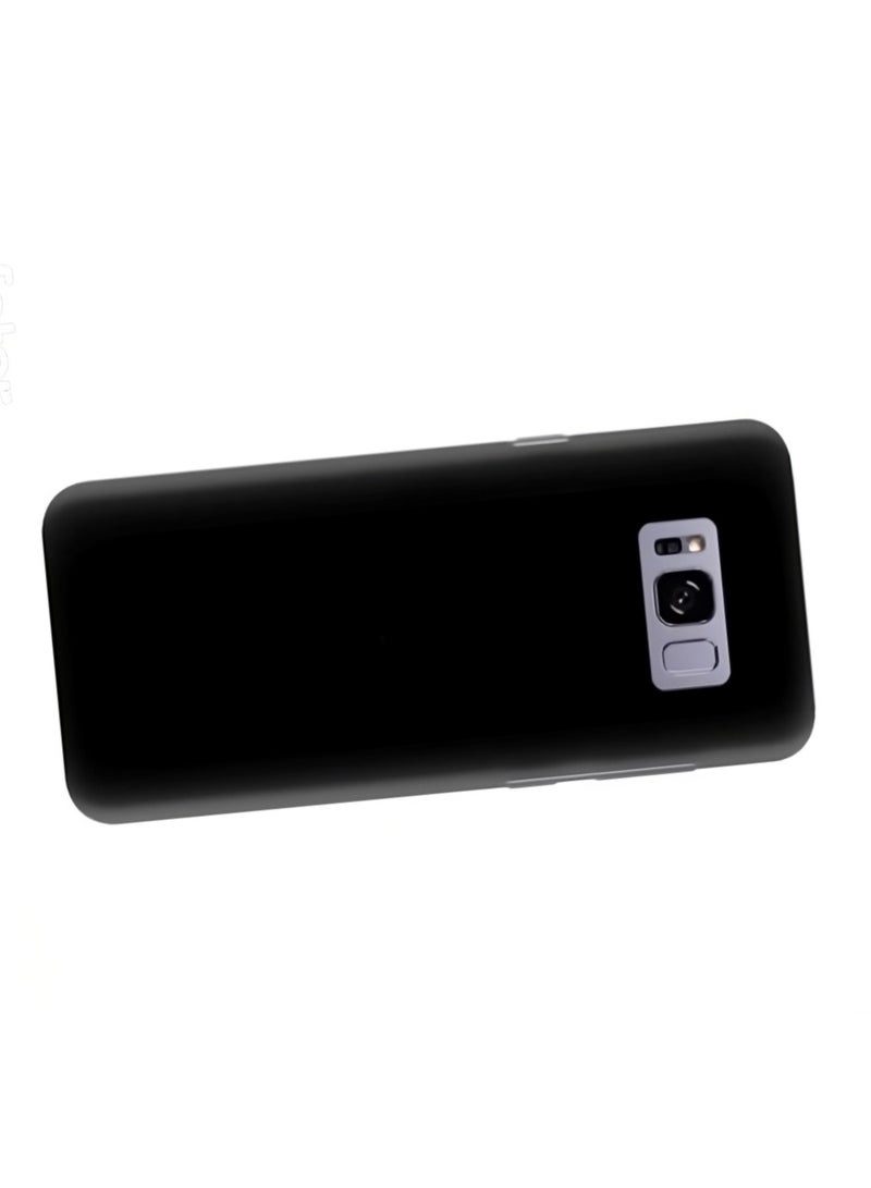 غطاء حماية واقٍ لهاتف سامسونج جالاكسي S8 بلس أسود - Image 2