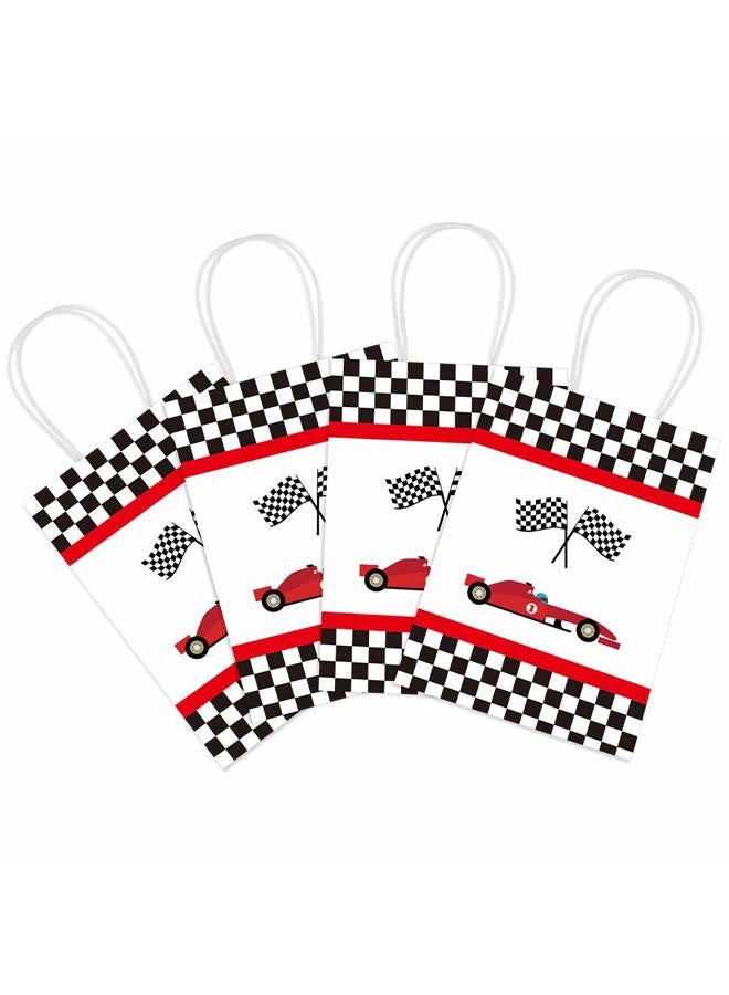 BCHOCKS 16 PCS Party Favor Bags for Racing Car Birthday Party Supplies, Party Gift Goody Treat Candy Bags for Racing Car Party Favors Decor for Racing Car Themed Birthday Decorations - Image 2