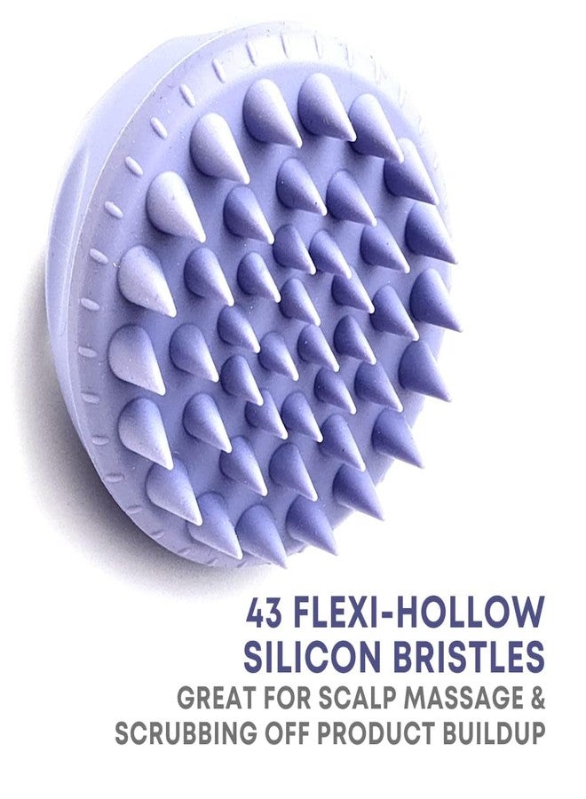 Alan Truman Scalp SOS - Scalp Massage & Shampoo Brush - Purple - Image 4