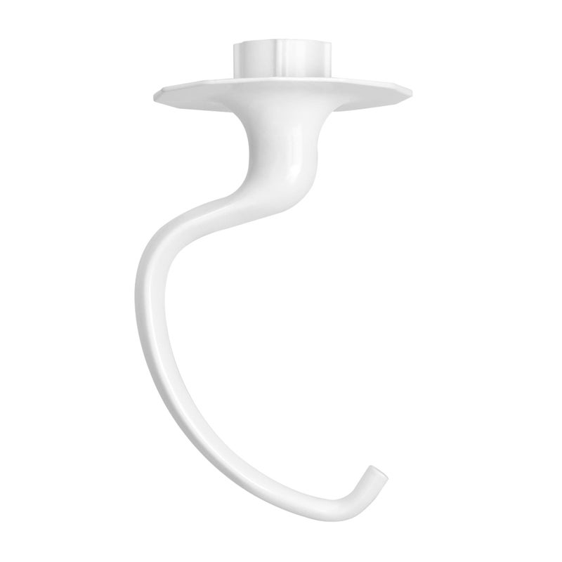 K5ADH Dough Hook for KitchenAid 6 Quart BowlLift Stand Mixer Dough Hook Replacement for KitchenAid Professional 600 Series Mixers White