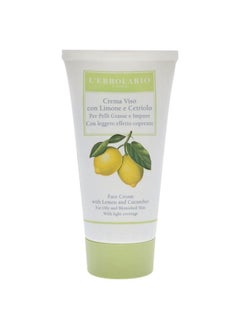 L'Erbolario Lerbolario Face Cream With Lemon And Cucumber Cream Unisex 1.6 Oz  - Image 3