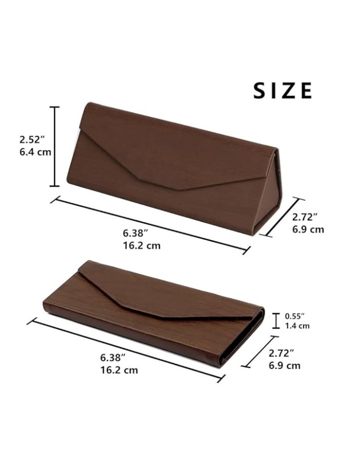 ANZAILALA Sunglass Case Specs Case for Men Women Foldable Eyeglass Case Hard Shell Portable Specs Cover Eyeglass Case Lightweight - Image 3