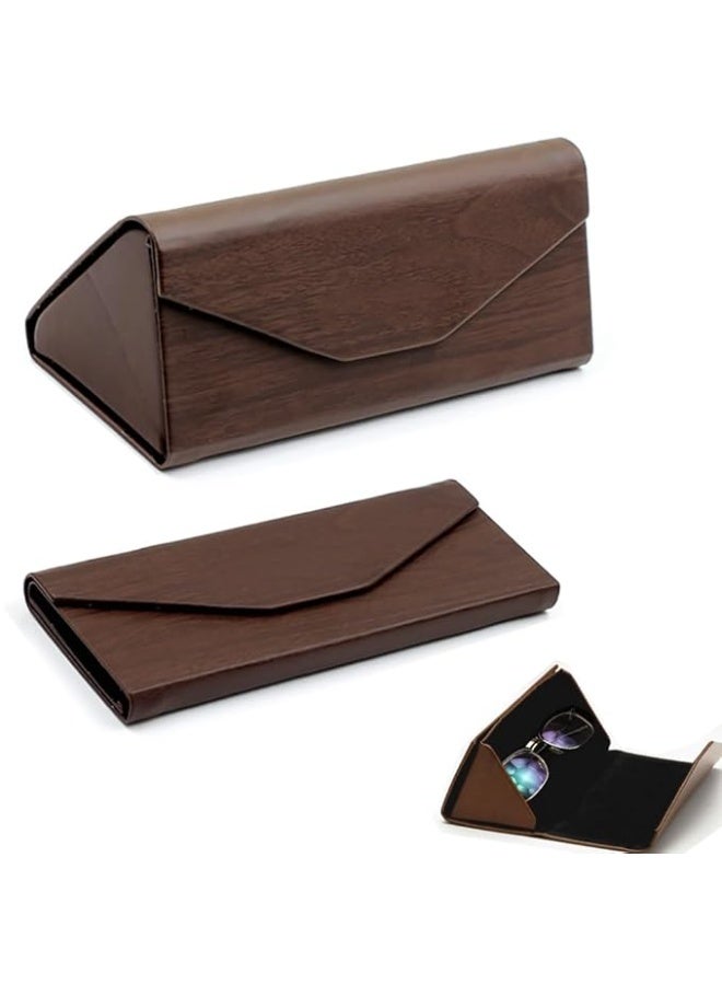 ANZAILALA Sunglass Case Specs Case for Men Women Foldable Eyeglass Case Hard Shell Portable Specs Cover Eyeglass Case Lightweight - Image 1