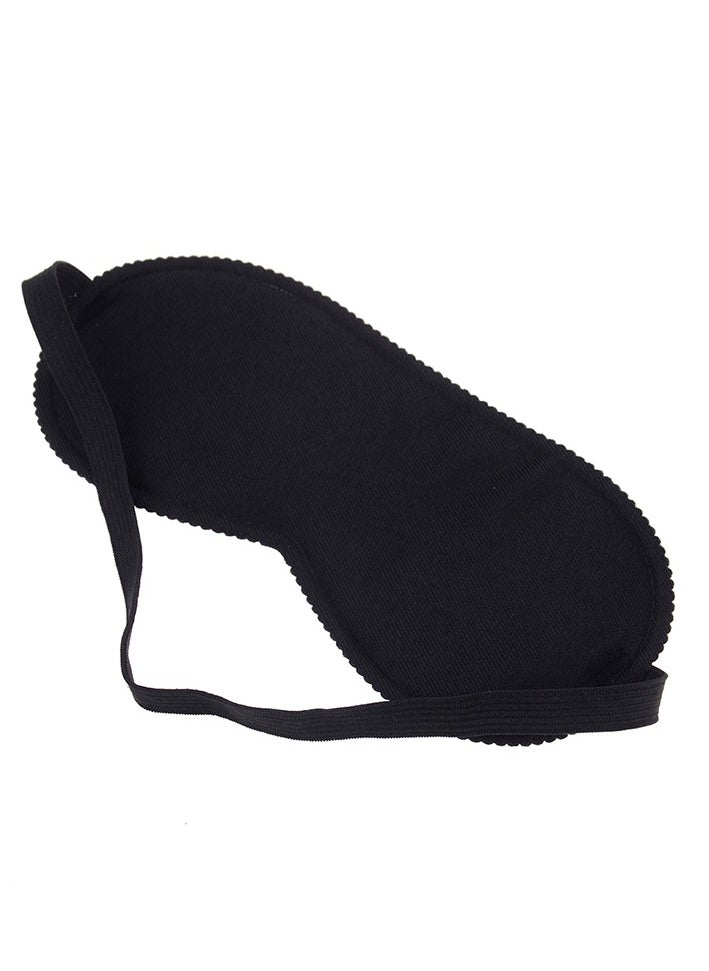 Generic - Ultra soft adjustable comfort blindfold eye cover, suitable for sleeping, lounging and traveling - Image 1