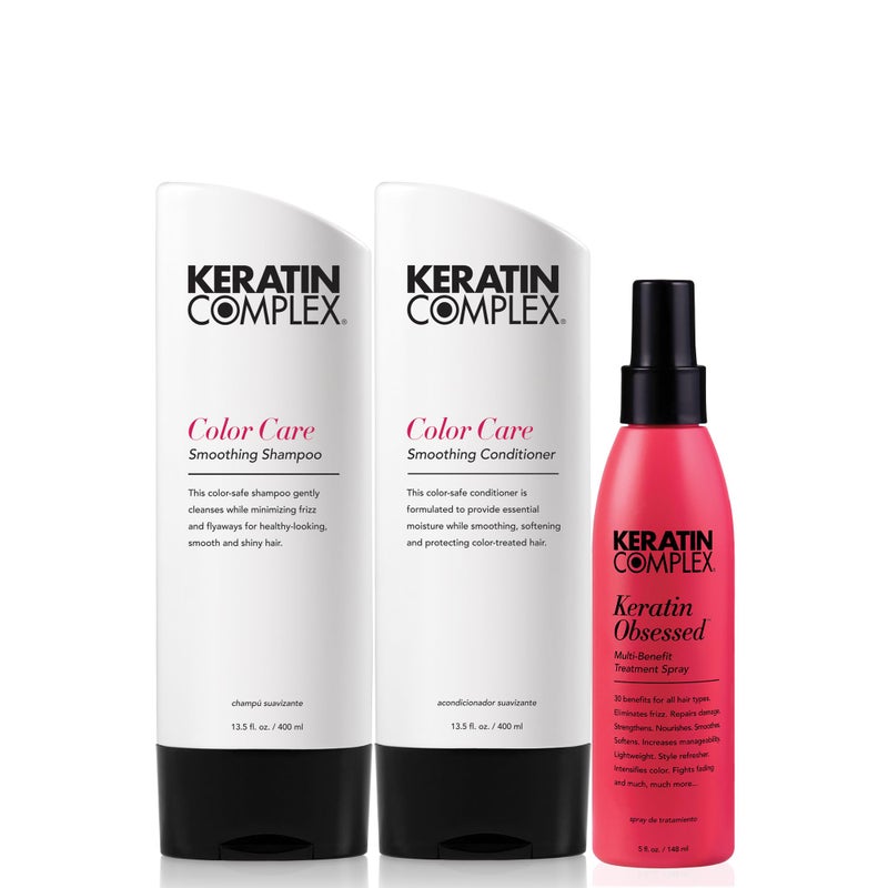Keratin Complex  KCEXPRESS Treatment Aftercare Kit  Color Care Shampoo Color Care Conditioner Keratin Obsessed