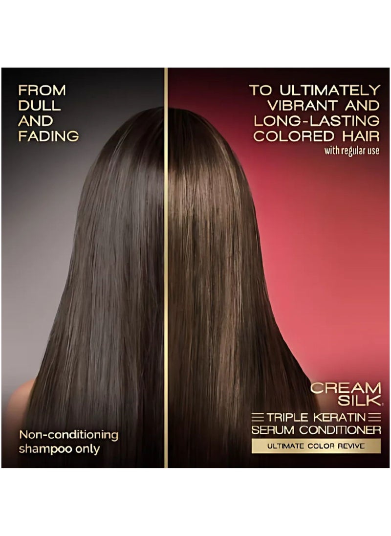 Creamsilk Triple Keratin Amino Serum Conditioner Ultimate Color Revive 300ml  - Image 5