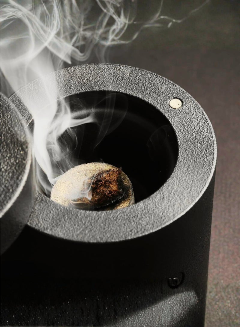 vexa pro Portable Electronic Bakhour Burner, Rechargeable Car Bakhoor Incense Diffuser, Type-C, Auto Shut-Off - Image 5