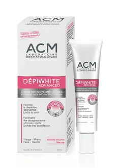 ACM Laboratoire dermatologique Depiwhite Advanced Cream 40ml, Skin Brightening Serum Cream, Anti Dark Spot and Acne, Skin Whitening and Radiance Enhancer  - Image 1
