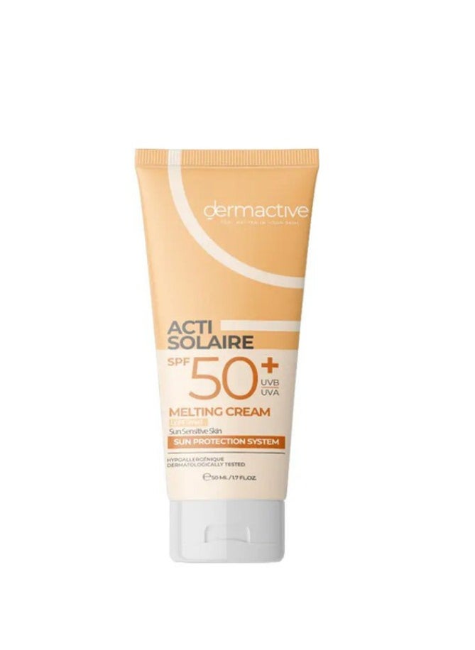DERMACTIVE ACTI SOLAIRE SPF50 CREAM LIGHT TINTED 50ML