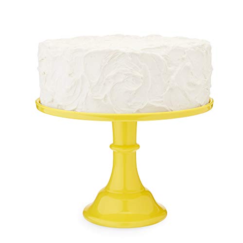Twine Yellow Melamine Cake Stand, Cupcake Stand, Home Decor, Food Service, Dessert Accessory, Yellow, Set of 1 - Image 1