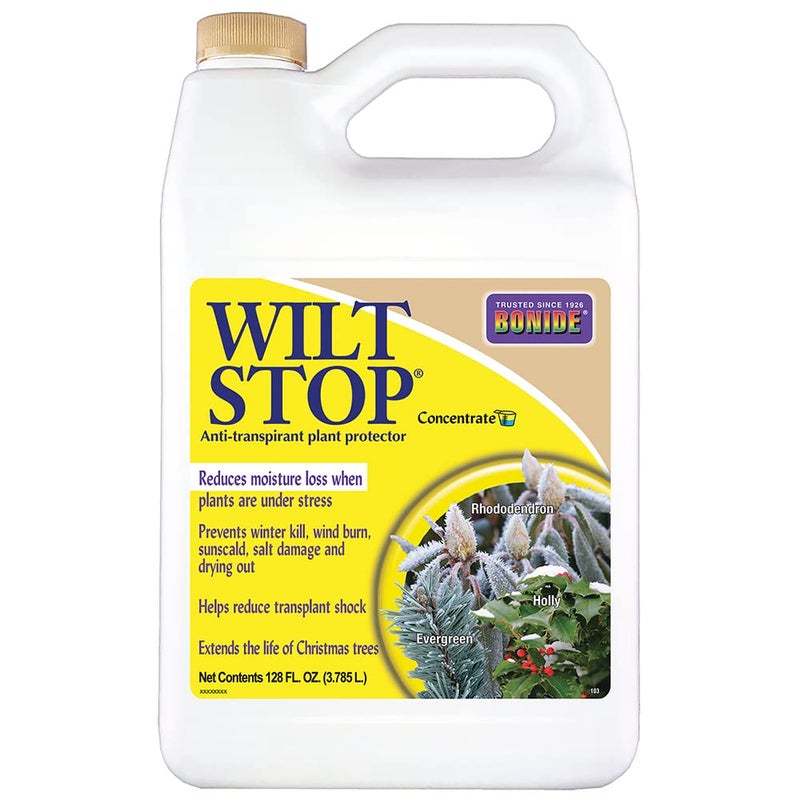 Bonide Bonide Wilt Stop, 128 oz Concentrated Anti-Transpirant Plant Protector, Long Lasting Effects, Extend the Life of Plants  - Image 1