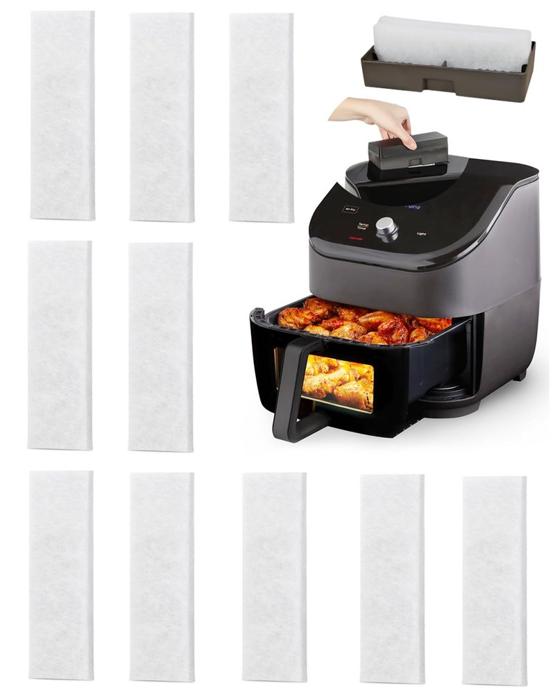 Featch 10 قطع فلاتر هواء بديلة لإزالة الروائح لطباخ الهواء إنستانت بوت فورتكس بلس 6QT - Image 1