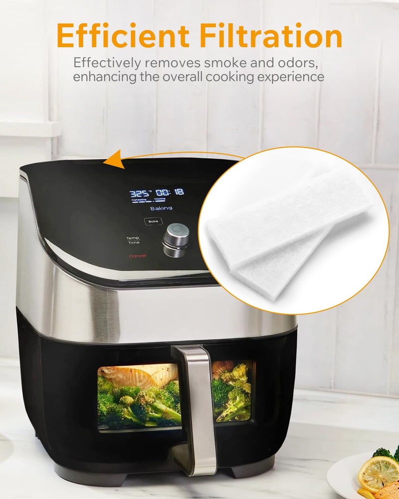 Featch 10 قطع فلاتر هواء بديلة لإزالة الروائح لطباخ الهواء إنستانت بوت فورتكس بلس 6QT - Image 3