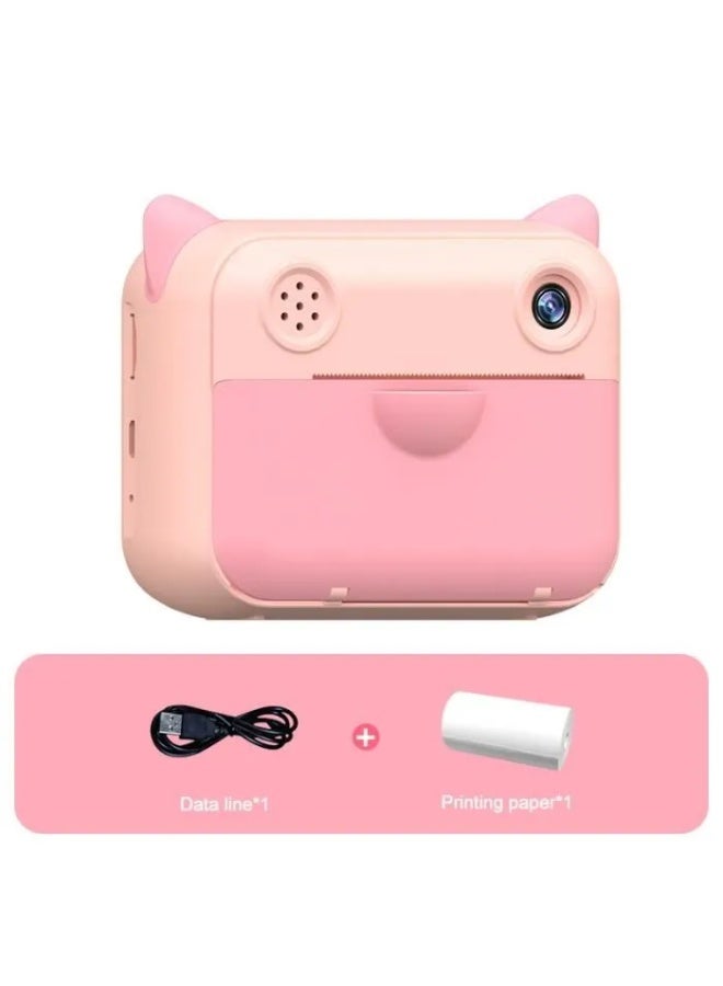 Kids Instant Print Camera (12MP) – Inkless Digital Video Camera with 2.4-inch IPS Screen – Supports 32GB TF Card – A Special Gift for Girls and Boys – Instant Print Camera for Kids – Memory Card Supported – Educational Kids Toy – Lightweight and Easy to Use - Image 3