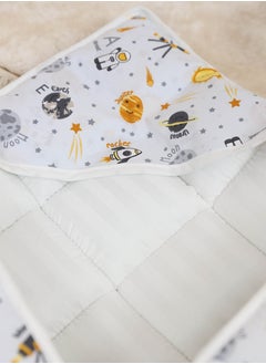 FUN MOMENT Turkish fabric baby meds for newborns decorated with various designs  - Image 3