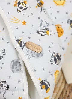 FUN MOMENT Turkish fabric baby meds for newborns decorated with various designs  - Image 2