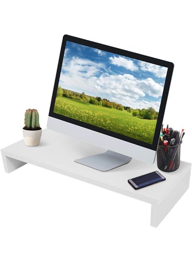 TPGP Monitor Shelf, Universal Monitor Stand 3 Colours For Office For Home (White, Blue) - Image 1