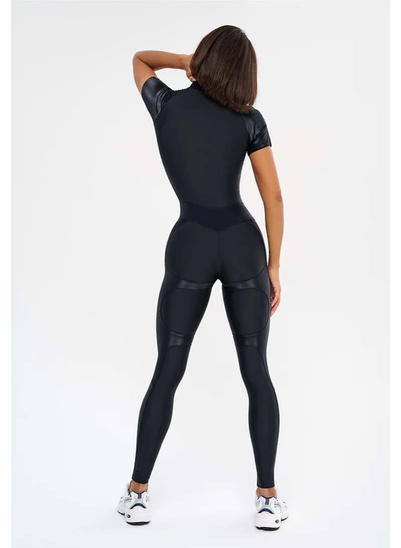 Bona Fide Bona Fide One Piece Workout Jumpsuits for Women - Athletic Romper Jumpsuit with Tummy Control and Lifting for Yoga, Gym