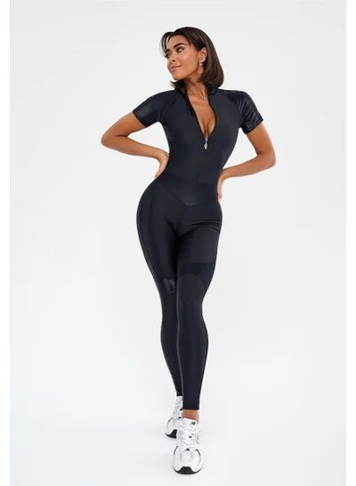 Bona Fide Bona Fide One Piece Workout Jumpsuits for Women - Athletic Romper Jumpsuit with Tummy Control and Lifting for Yoga, Gym