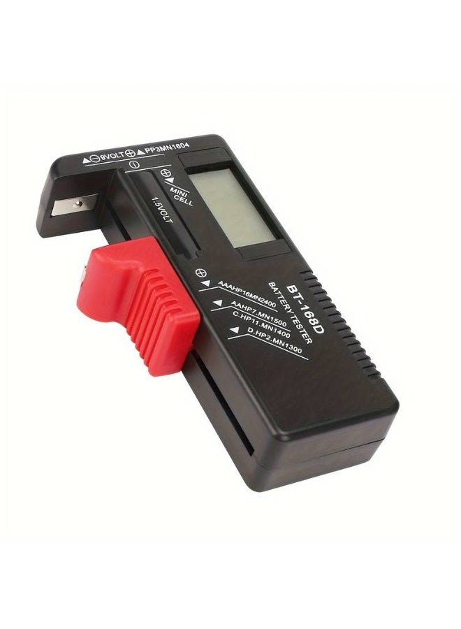 Digital LCD Battery Tester Universal Battery Checker for AA AAA C D 9V Button Cell and 1.5V Batteries Portable Voltage Meter No Battery Required - Image 2