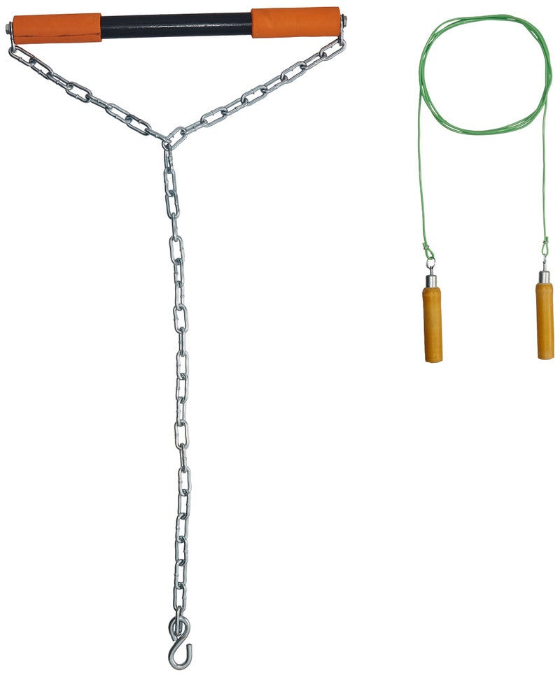 Protoner Combo Protoner Door bar for pullups & Chinups with Skipping Rope - Image 3