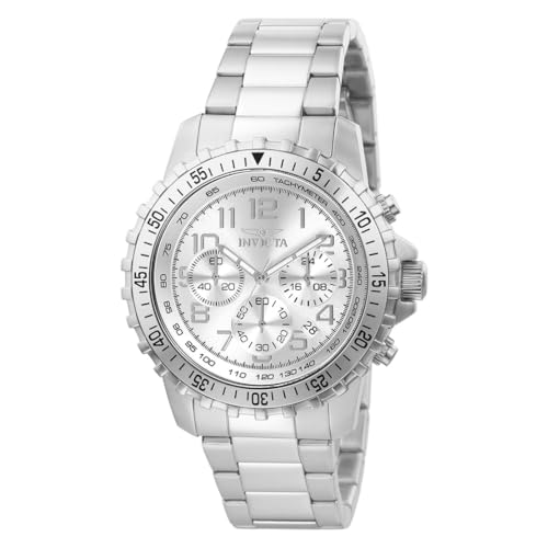 Invicta Men's Specialty Quartz Watch with Stainless Steel Band, Silver (Model: 6620) - Image 1