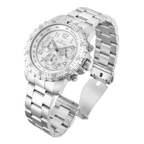 Invicta Men's Specialty Quartz Watch with Stainless Steel Band, Silver (Model: 6620) - Image 3