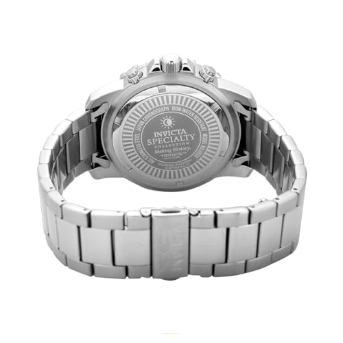 Invicta Men's Specialty Quartz Watch with Stainless Steel Band, Silver (Model: 6620) - Image 5