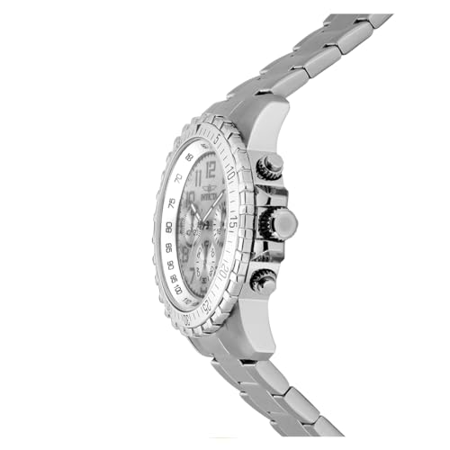 Invicta Men's Specialty Quartz Watch with Stainless Steel Band, Silver (Model: 6620) - Image 4