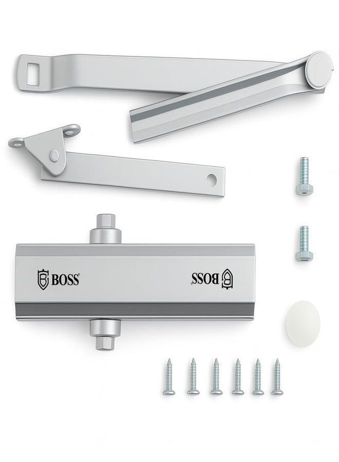 B BOSS Heavy Duty Door Closer Normal Arm Rack & Pinion Mechanism | Dual Speed Adjustable | No Oil Leakage - 2 Year Warranty - Made in India (45Kg Capacity Max Door Width 850mm) - Image 2