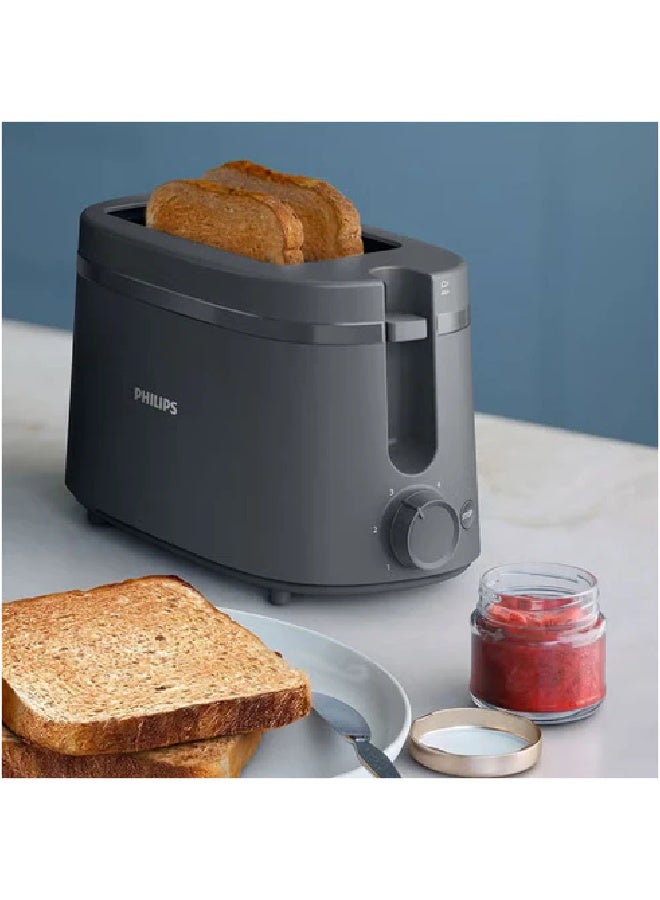 Philips HD2510/91 Toaster 1000 Series, 2 Slice Capacity, 6 Levels 2 Slices 650 W HD2510/91 black - Image 2