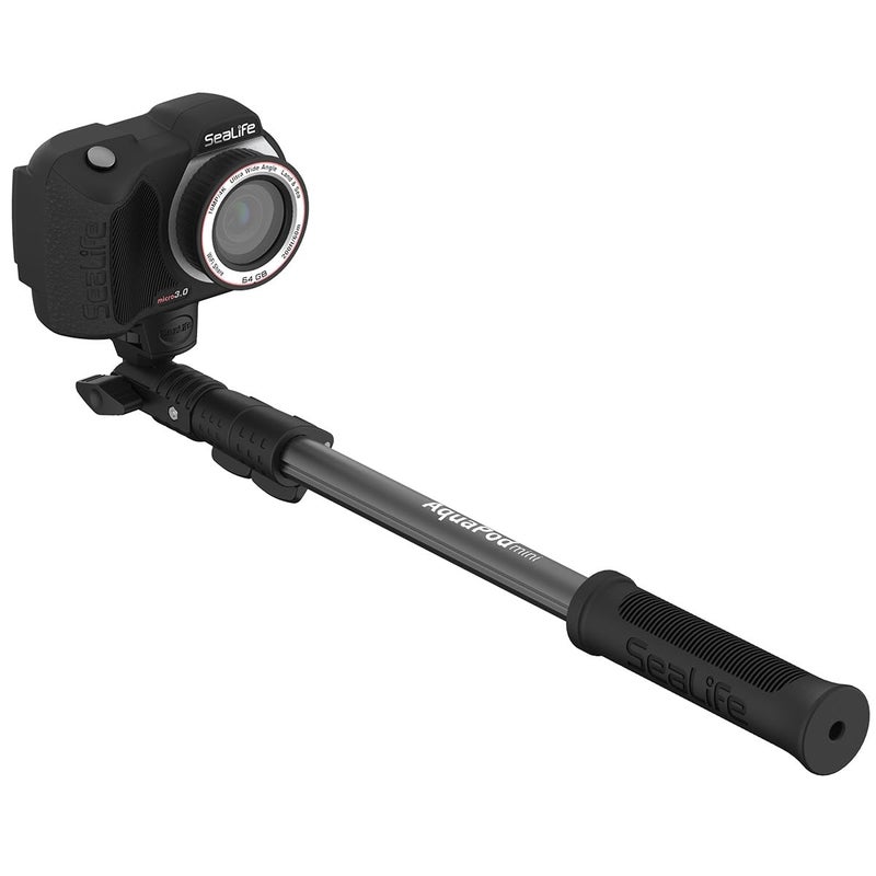 SeaLife AquaPod Mini Camera Pole with Standard Â¼-20 Camera Mount & Action Camera Adapter - Extends 15.5 to 38â€ - Gets Closer to Subjects - Tilts for Selfies - Image 1