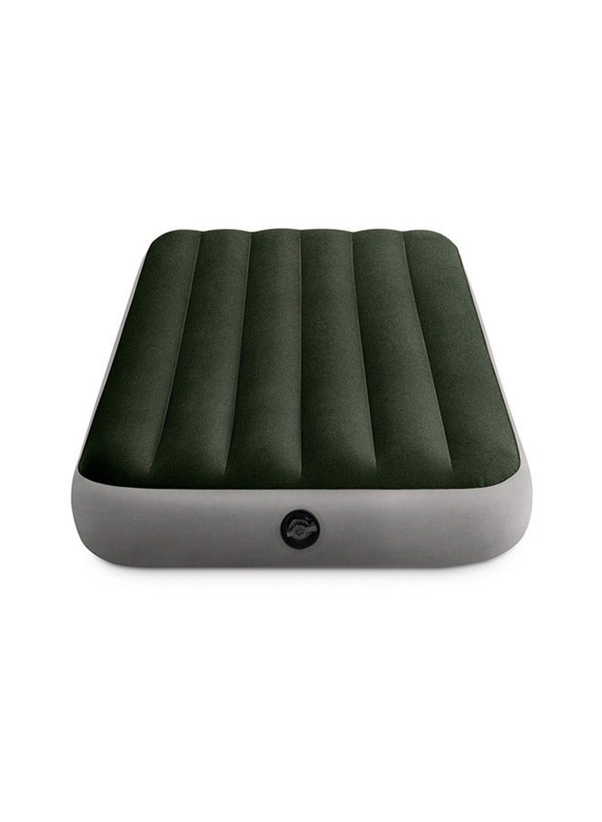 Intex Inflatable Mattress，Indoor and Outdoor Inflatable Air Mattress，Thickening Outdoor Camping Air Mattress Bed，Classic Black Downy Airbed，Comfortable and Soft 99*191*25CM - Image 3