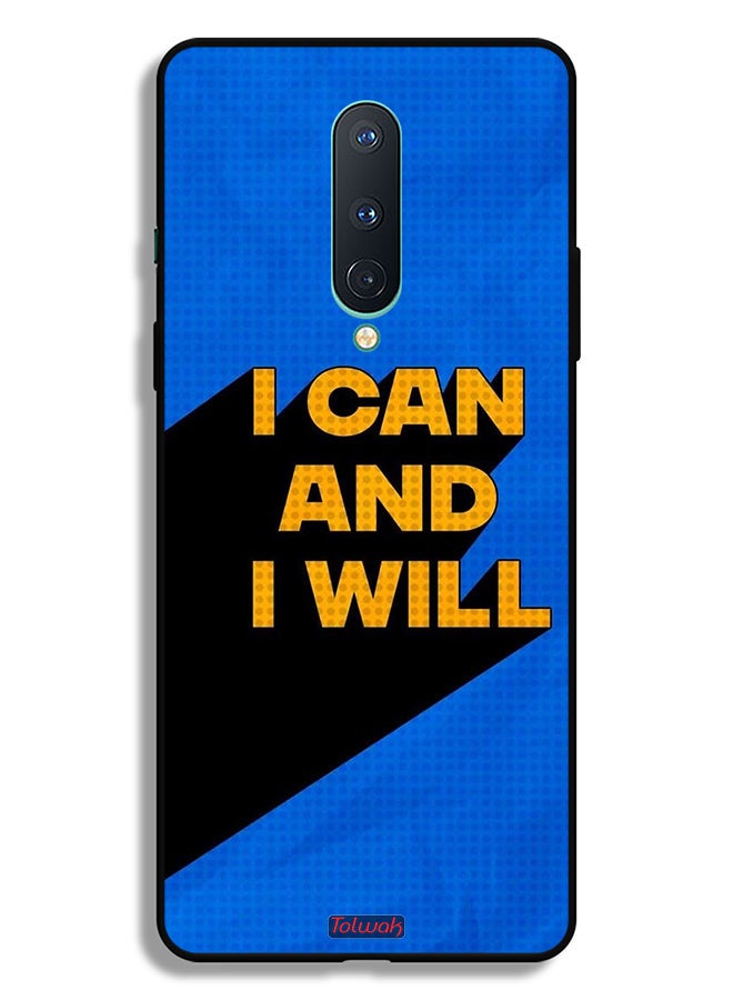 Tolwak OnePlus 8 Protective Case Cover I Can And I Will - Image 2